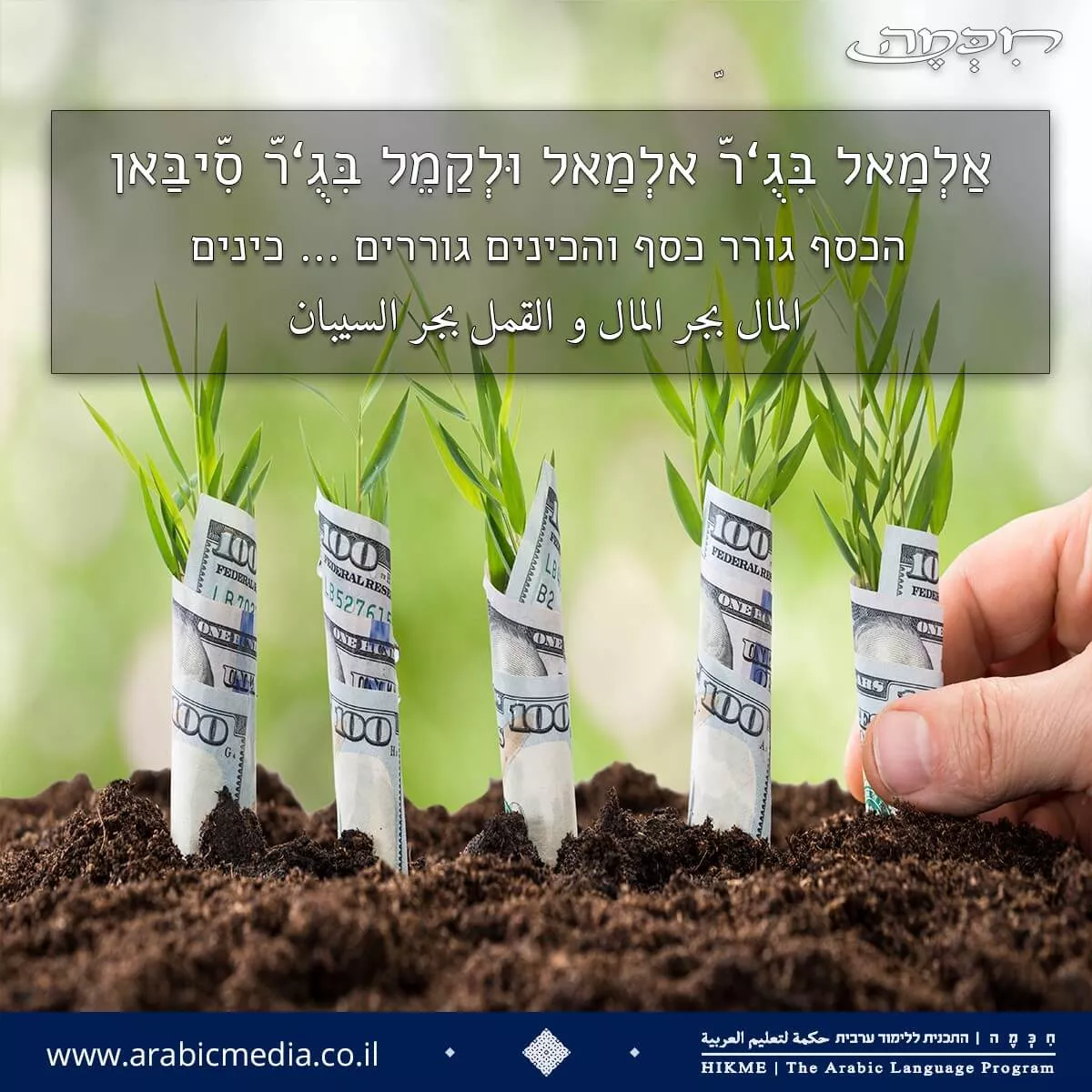 משלים, פתגמים ומטבעות לשון בערבית מדוברת וספרותית